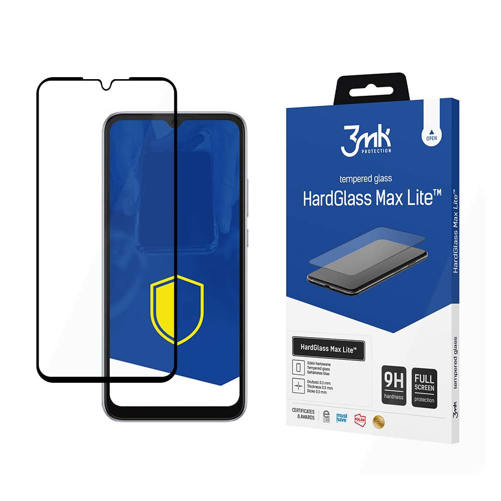 3MK HardGlass Max Lite Full Screen για Xiaomi - 3MK - Μαύρο - Redmi 10A
