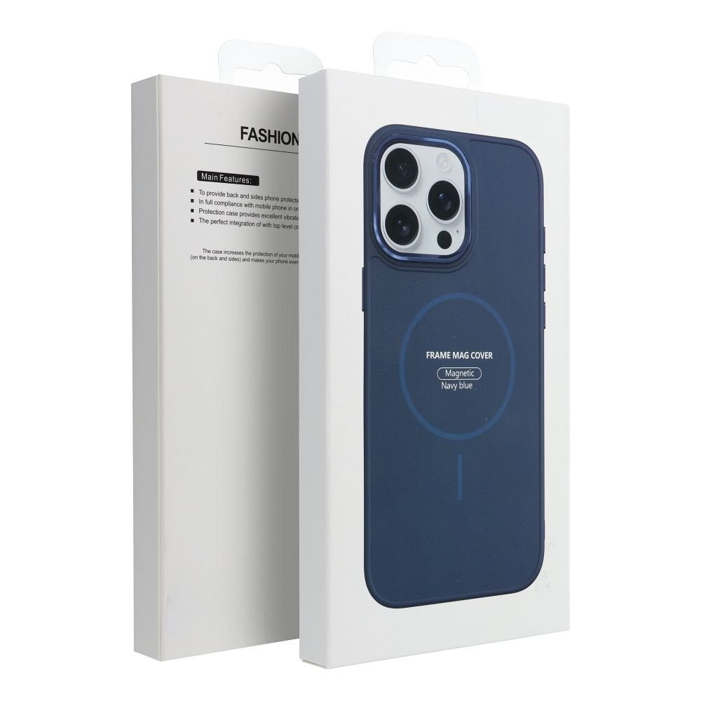 Oem Frame Mag Cover compatible with MagSafe for Samsung Galaxy A52 5G powder Blue