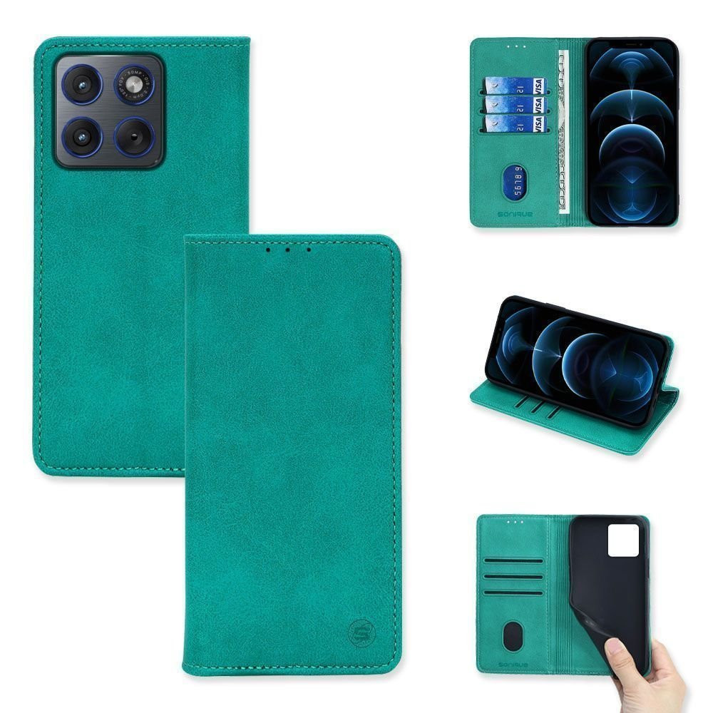 Θήκη Πορτοφόλι Vintage Magnet Wallet Sonique Motorola Edge 70 5G Βεραμάν