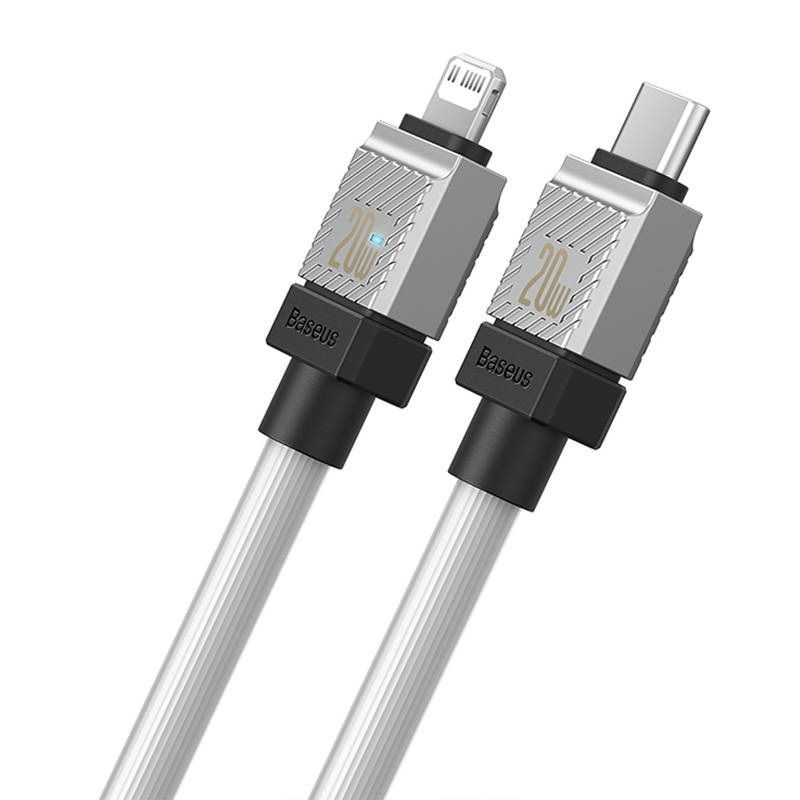 Baseus Coolplay USB-C to Lightning Cable 20W Λευκό 1m (CAKW000002) (200-110-610)