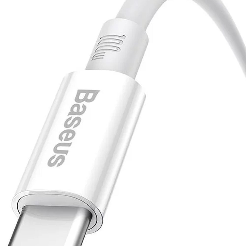 Καλώδιο Baseus Superior Series USB A to USB-C, PD100W, 1.5m Λευκό - Baseus - Λευκό - Type C
