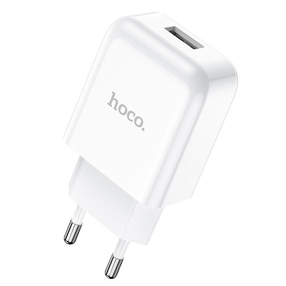 Hoco Φορτιστής Ταξιδίου 10W Χωρίς Καλώδιο με Θύρα USB-A Power Delivery Λευκός (N2)