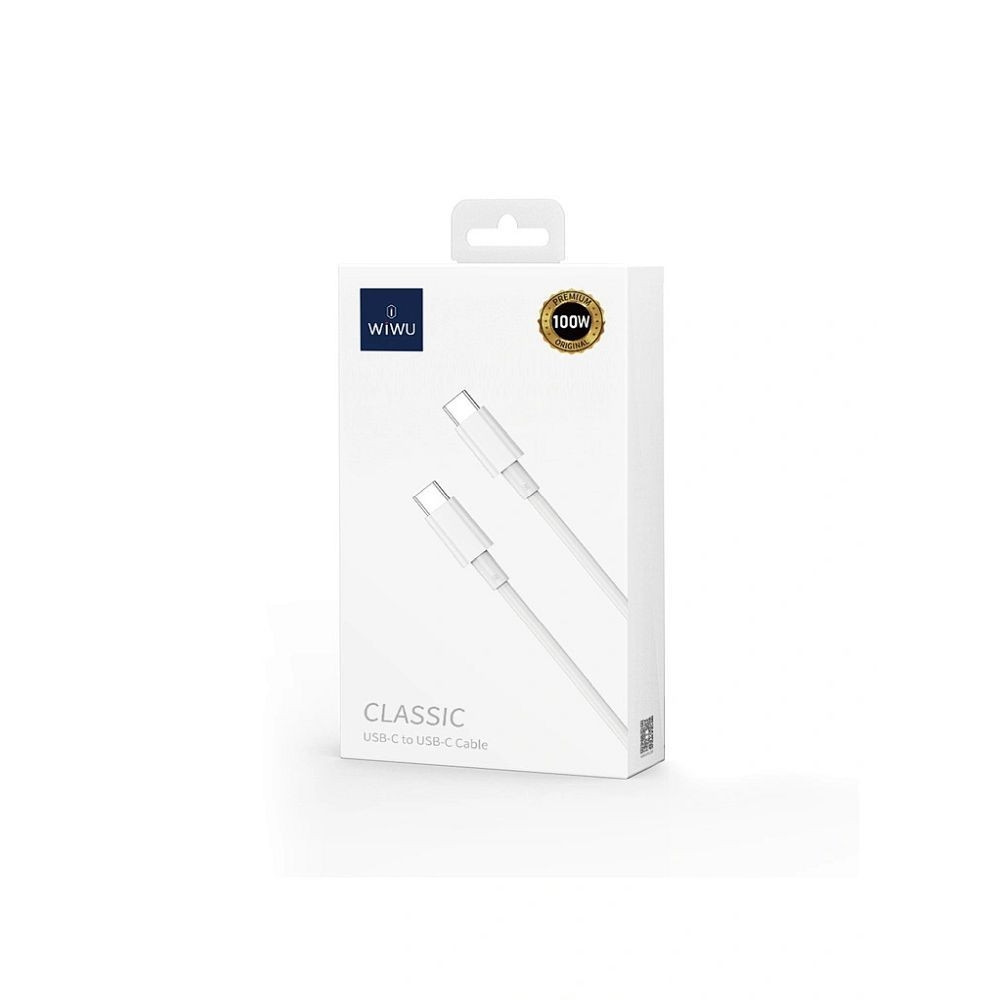 Wiwu Cable USB-A to USB-C Λευκό 1.2m