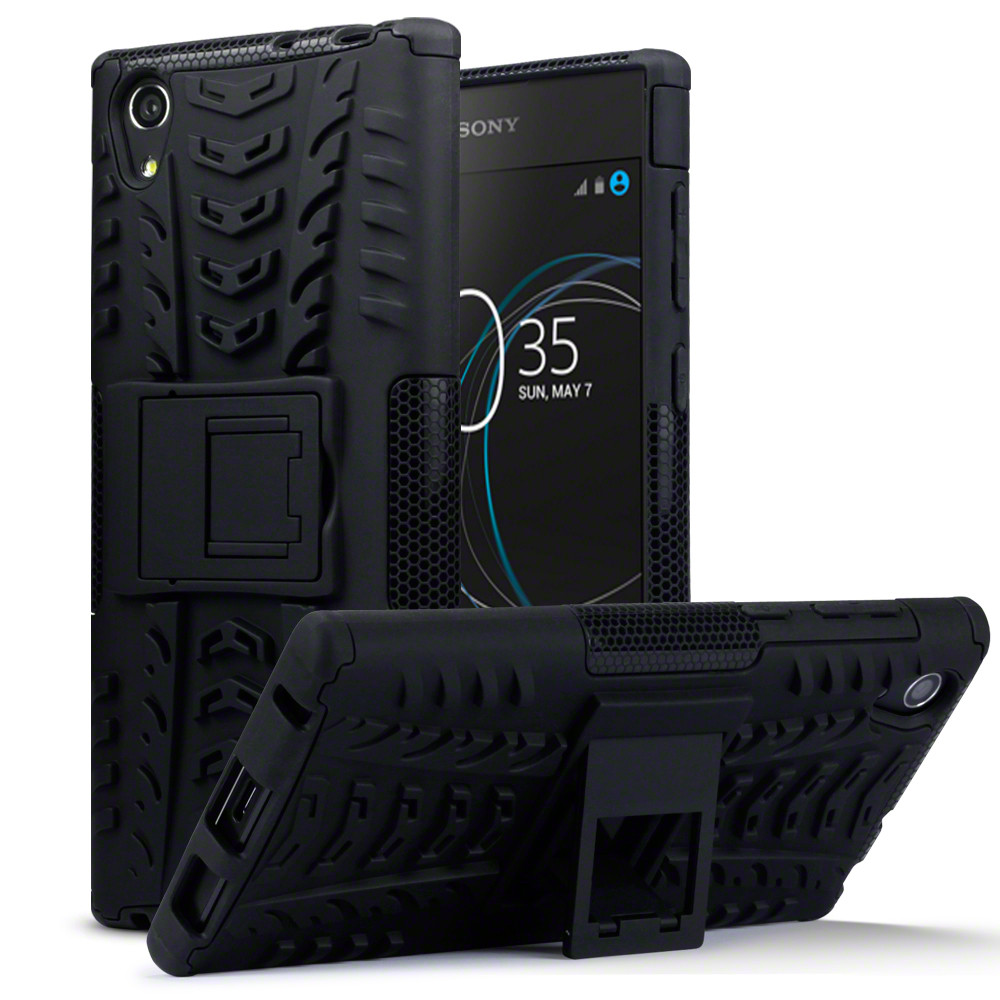 Terrapin Ανθεκτική Θήκη με Stand για Sony Xperia L2 - Black