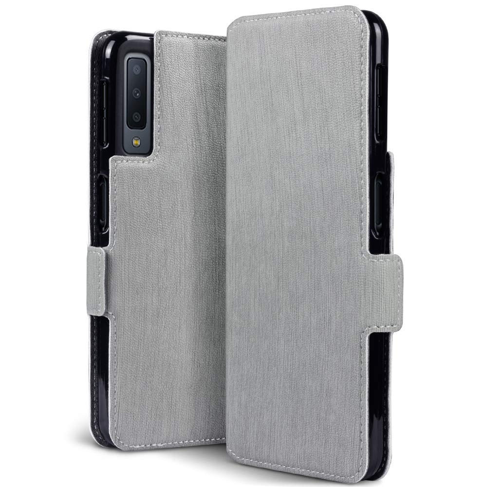 Terrapin Low Profile Θήκη - Πορτοφόλι Samsung Galaxy A7 2018 - Grey (117-002a-091)