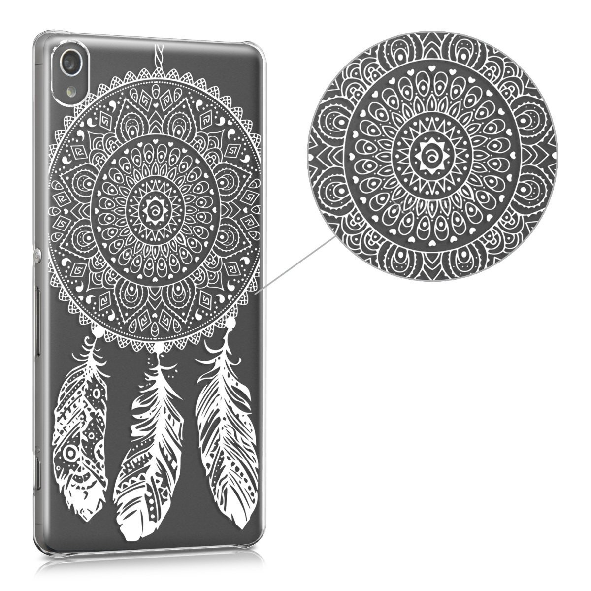 Ημιδιάφανη Θήκη σιλικόνης Elegant Crystal Case White για Xperia XA by KW (200-101-680)