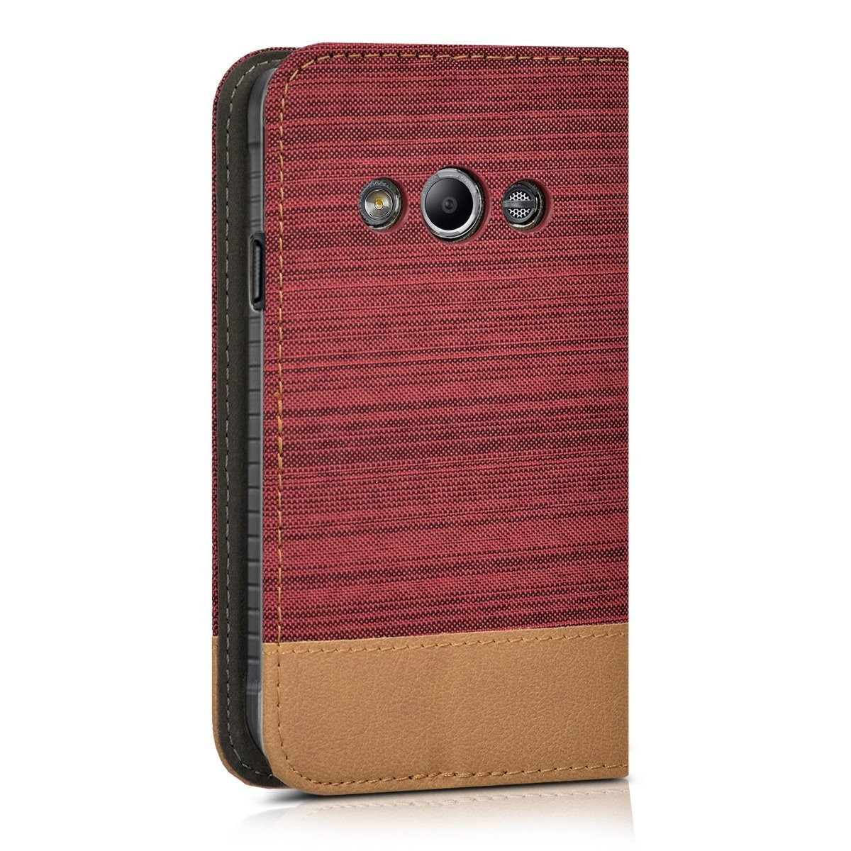 Θήκη-Πορτοφόλι για Samsung Galaxy Xcover 3 κόκκινη by KW (200-101-682)