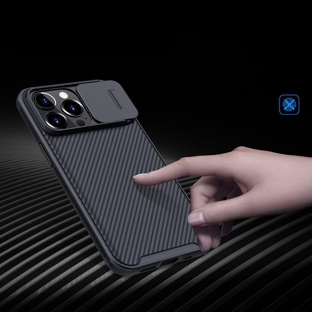Θήκη Πλαστική Nillkin Camshield Pro για Apple - Nillkin - Μαύρο - iPhone 13 Pro