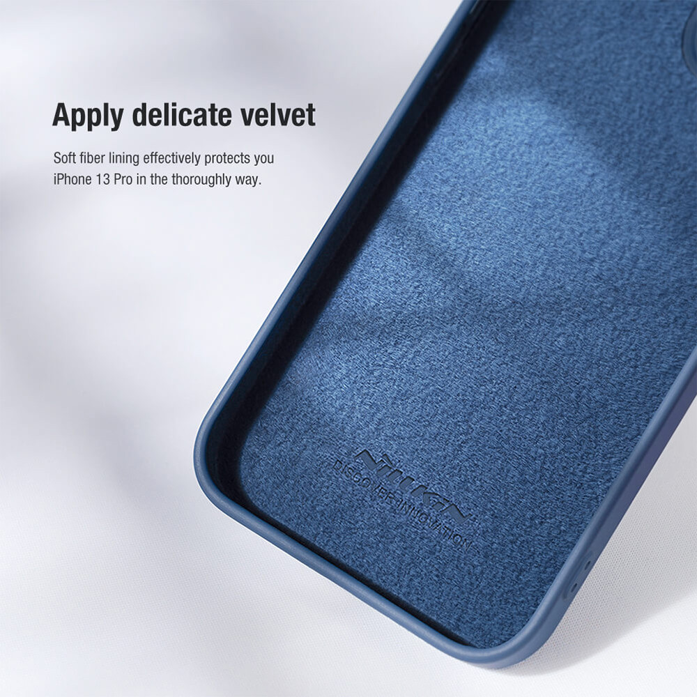 Θήκη Σιλικόνης Nillkin CamShield Silky Apple iPhone 14 Pro Μαύρο - Nillkin - Μαύρο - iPhone 14 Pro