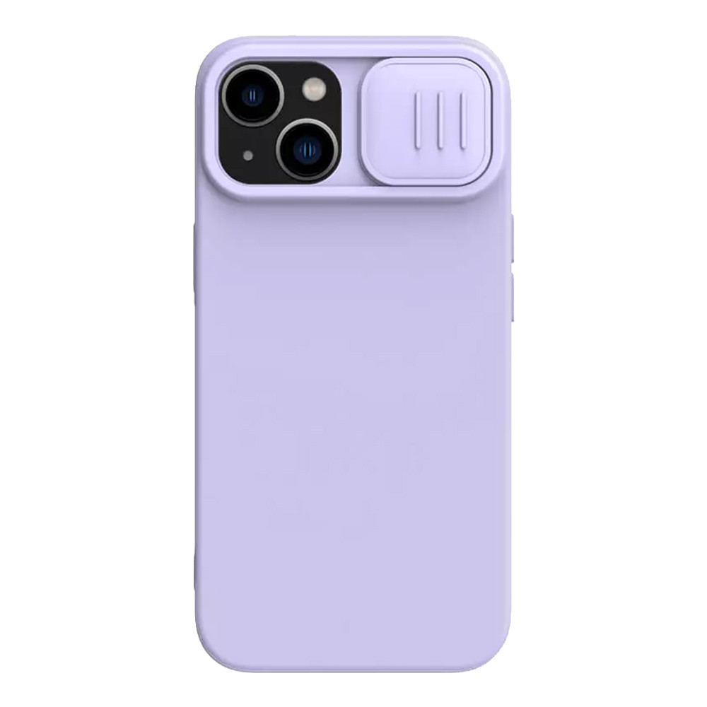 Θήκη Σιλικόνης Nillkin CamShield Silky Apple iPhone 14 Plus Λιλά - Nillkin - Λιλά - iPhone 14 Plus