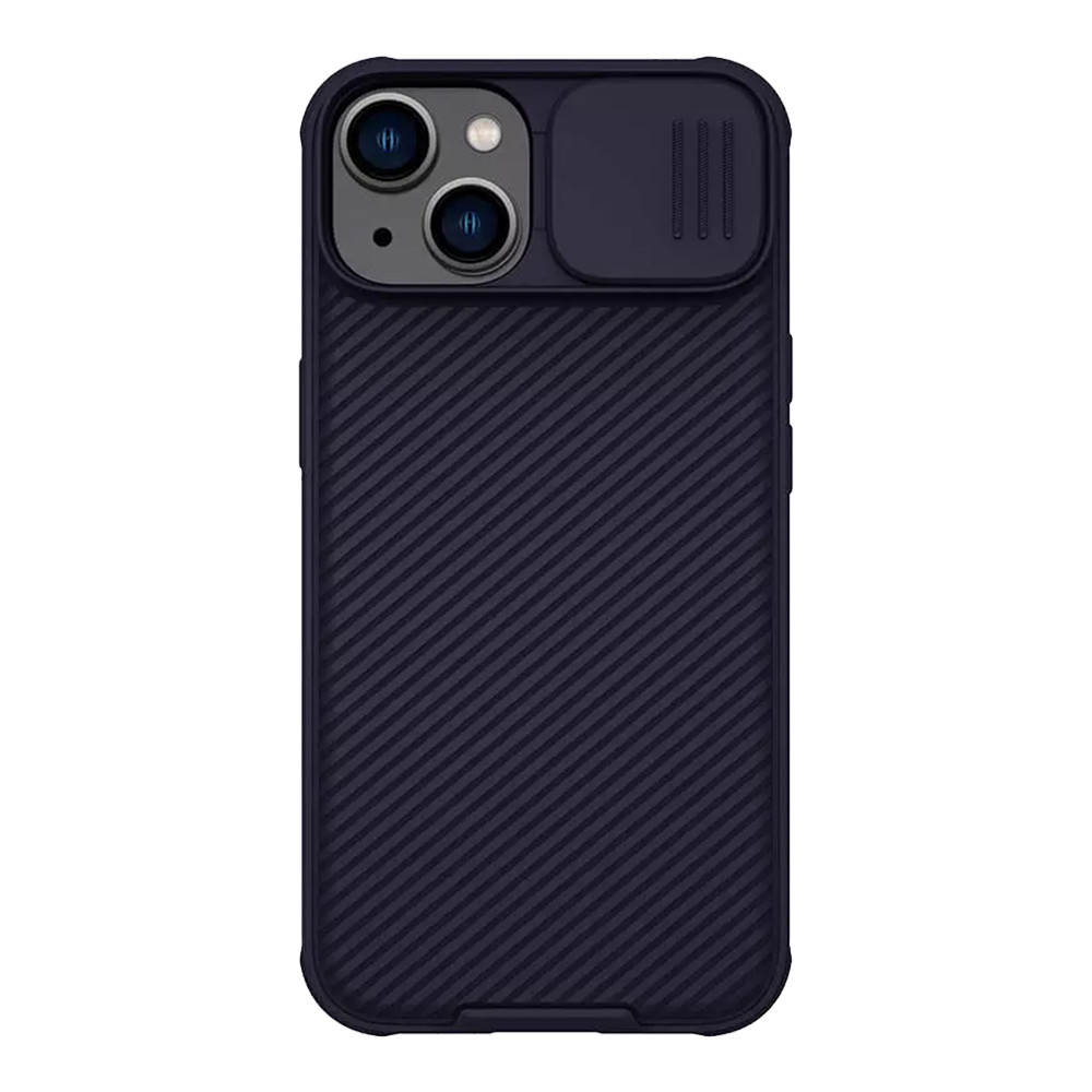 Θήκη Πλαστική Nillkin Camshield Pro Apple iPhone 14 Μωβ Σκούρο - Nillkin - Μωβ Σκούρο - iPhone 14