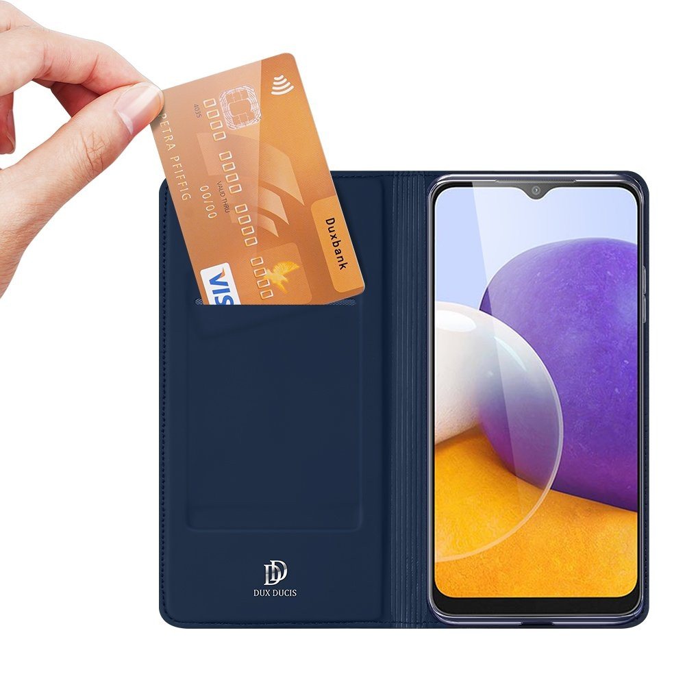 Dux Ducis Case Book Samsung Galaxy A22 5G Μπλέ (200-108-962)