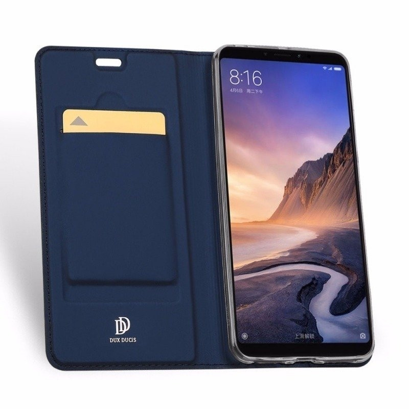 Duxducis Θήκη - Πορτοφόλι Xiaomi Redmi Note 8 Pro - Navy Blue (200-104-968)