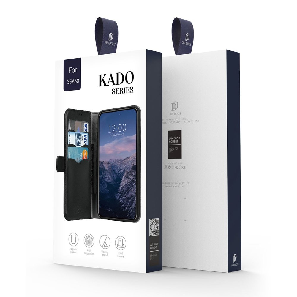 Dux Ducis Kado Kabura θήκη πορτοφόλι για Samsung Galaxy A70- Black (200-104-525)