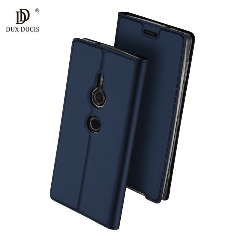 Duxducis SkinPro Flip Θήκη για Sony Xperia XZ3 -Blue