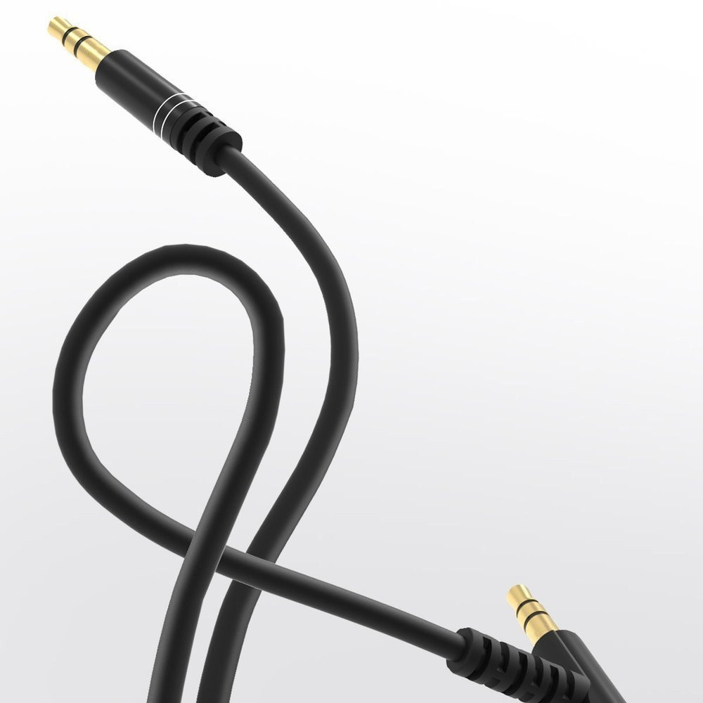 Dudao Γωνιακό Καλώδιο Aux Mini Jack 3.5mm 1M White (200-105-209)