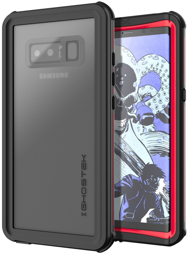 Ghostek Nautical 2 Αδιάβροχη Θήκη Samsung Galaxy Note 8 - Red (CA-GHOCAS904-00) 