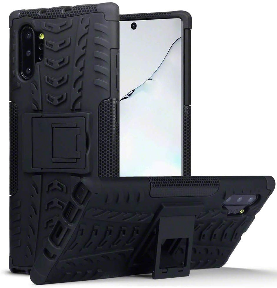 Terrapin Ανθεκτική Dual Layer Θήκη Samsung Galaxy Note 10 Plus - Black (131-002-193)