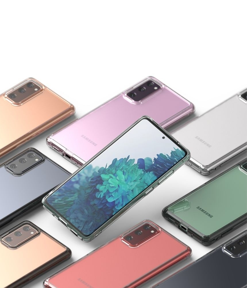 Ringke Fusion Θήκη Σιλικόνης Samsung Galaxy S20 FE - Smoke Black (75212)