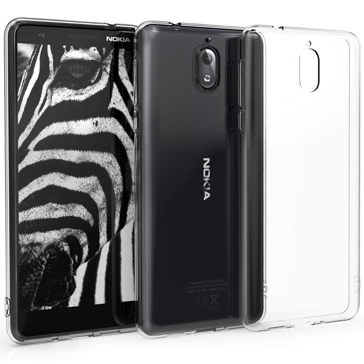 Διάφανη θήκη σιλικόνης Crystal Clear για Nokia 3.1 (2018) by KW 