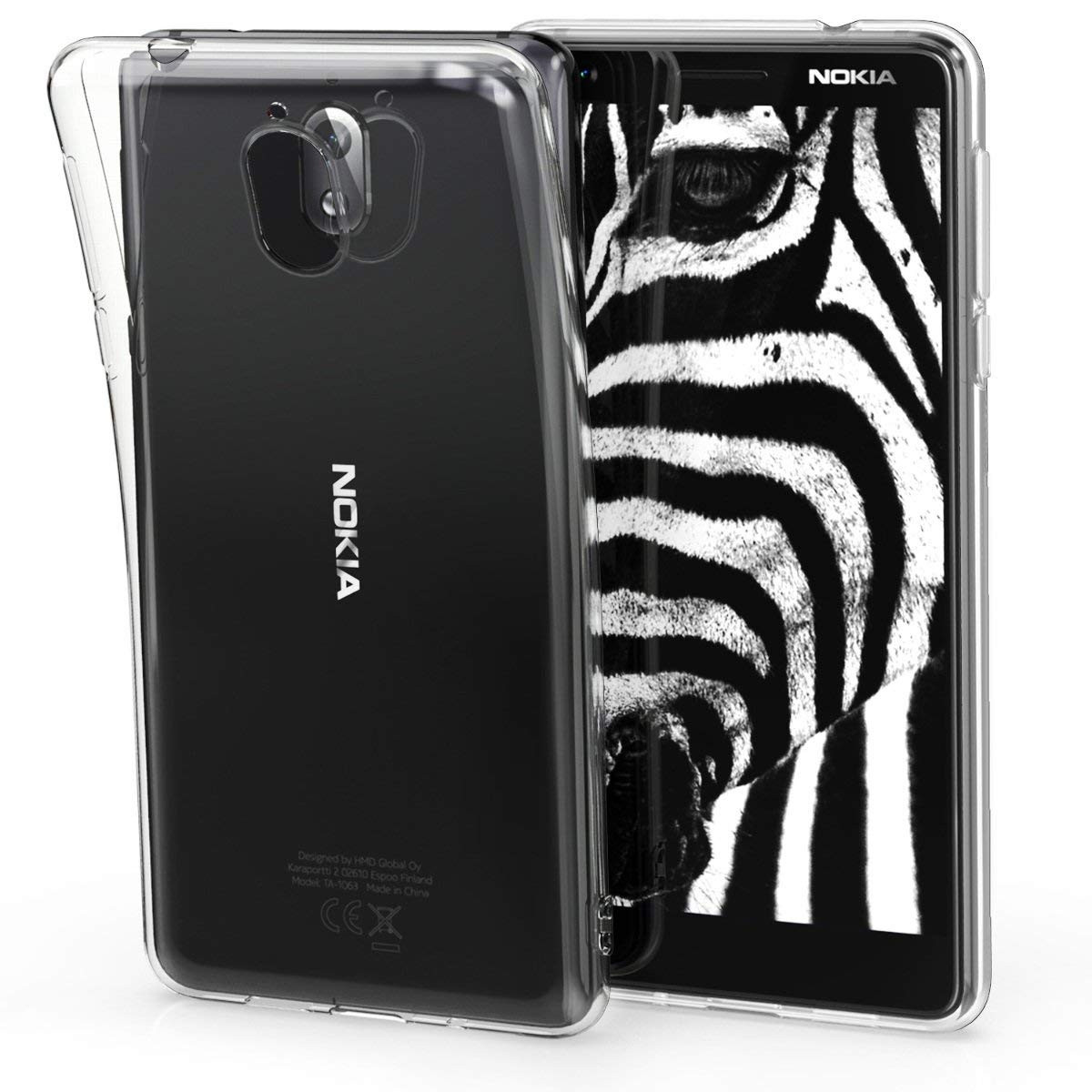 Διάφανη θήκη σιλικόνης Crystal Clear για Nokia 3.1 (2018) by KW 