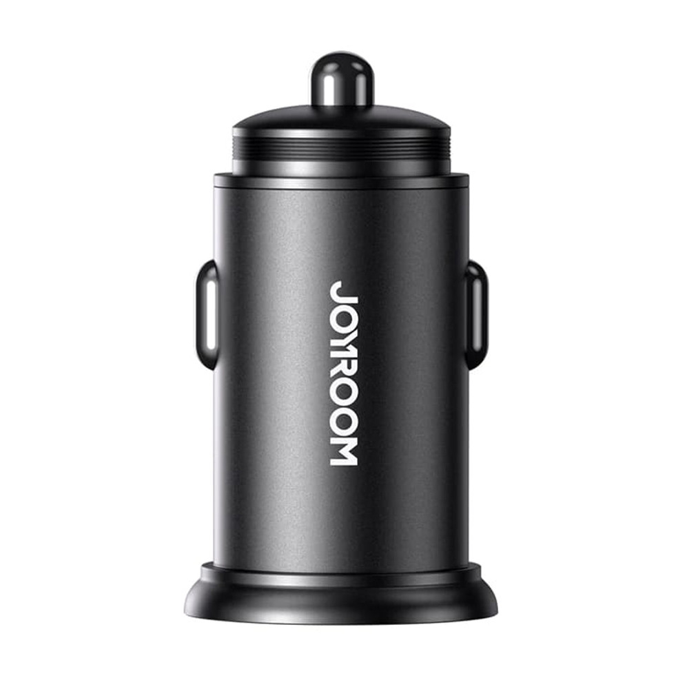 Joyroom Φορτιστής Αυτοκινήτου Μαύρος με Θύρες: 2xUSB (6941237101495)