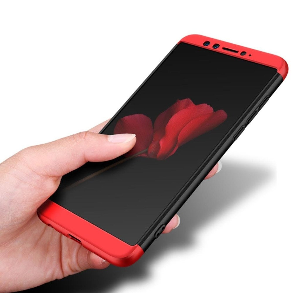 Full Body θήκη για Huawei Honor 9 Lite μαύρη-χρυσή