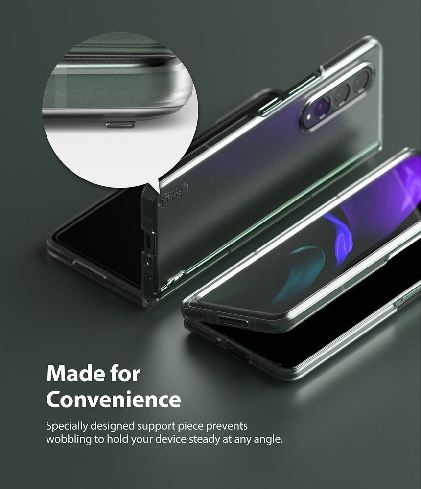 Ringke Slim Ultra-Thin Cover PC - Θήκη Samsung Galaxy Z Fold3 5G - Matte Clear (8809818841377)