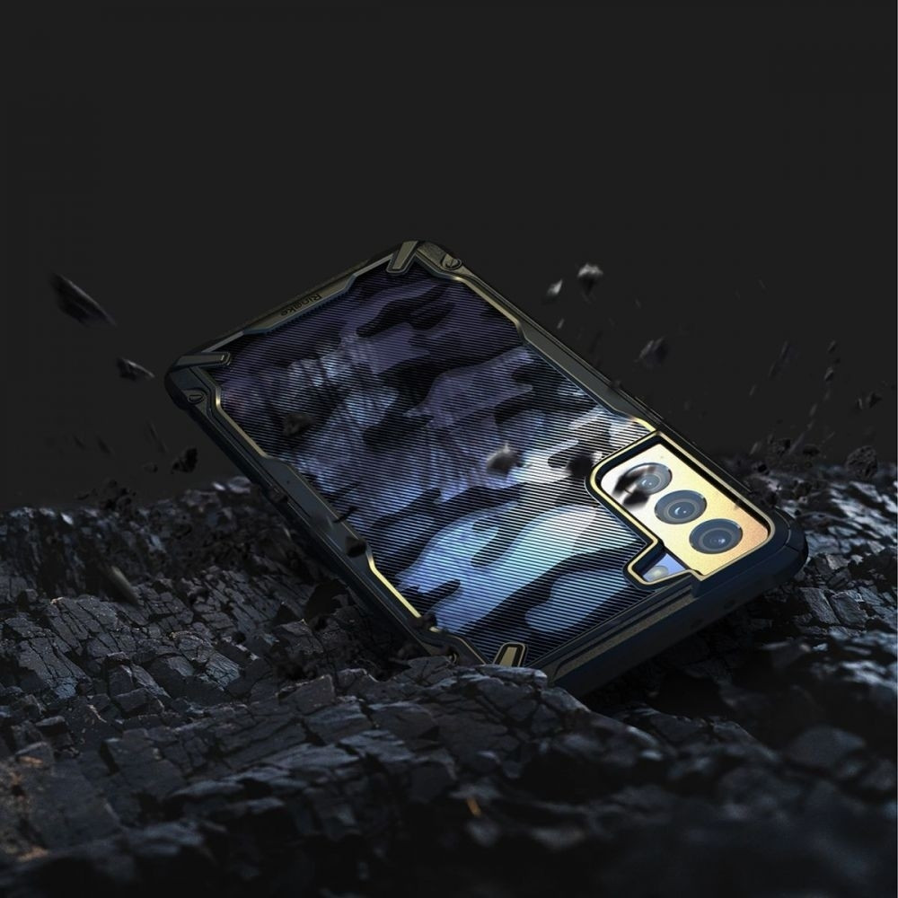 Ringke Fusion X Θήκη Samsung Galaxy S21 Plus 5G - Camo Black (75911) (Default)