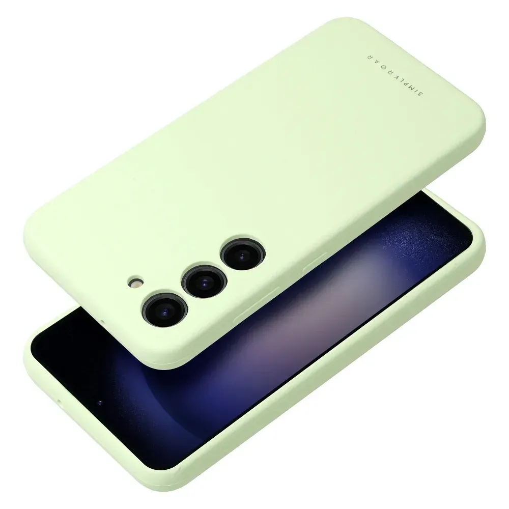 Roar Cloud Skin Premium Εύκαμπτη Θήκη Προστασίας Σιλικόνης για Samsung Galaxy A57 5G (Light Green)