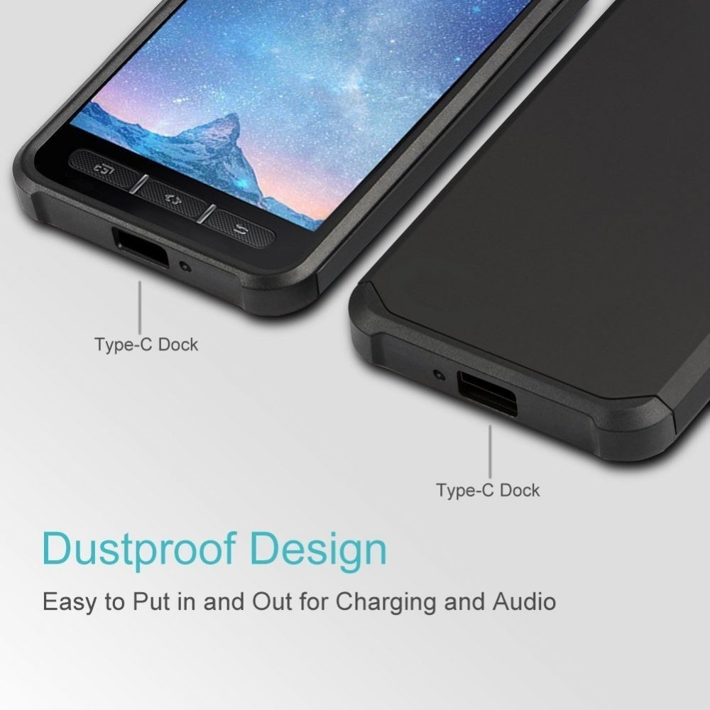 Tech-Protect Σκληρή Θήκη Tough Samsung Galaxy Xcover 4 / 4S - Black (75625) 