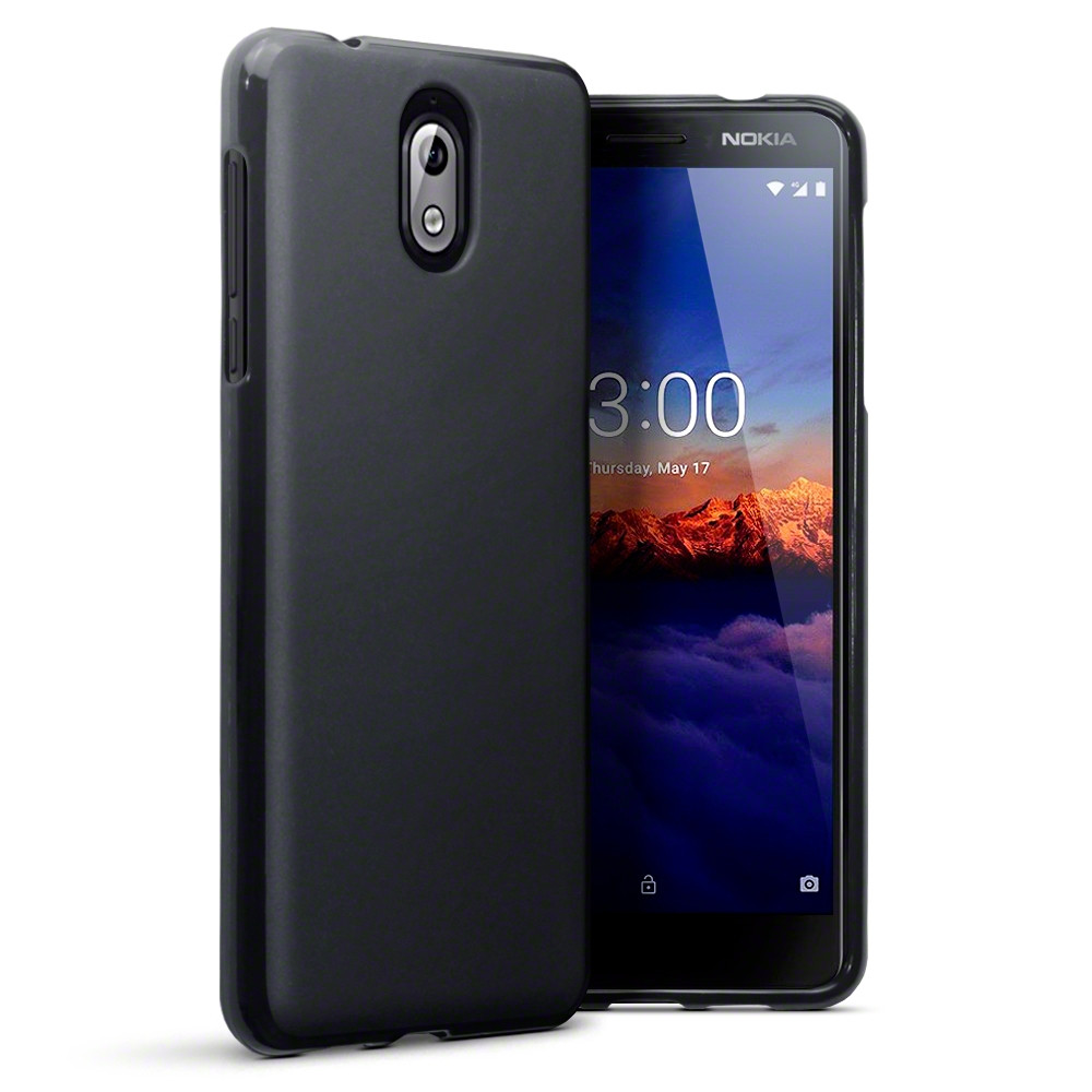 Terrapin Θήκη Σιλικόνης Nokia 3.1 - Black Matte 