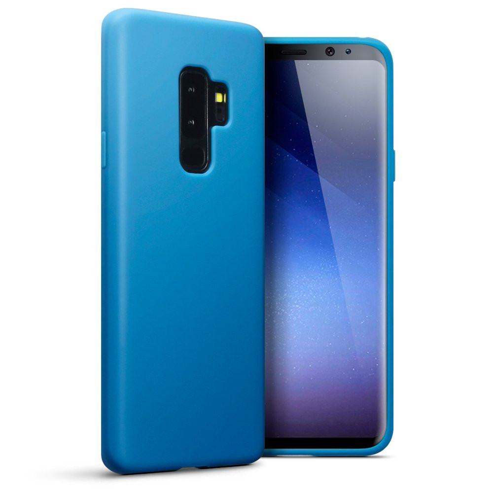 Terrapin Θήκη Σιλικόνης Samsung Galaxy S9 Plus - Light Blue
