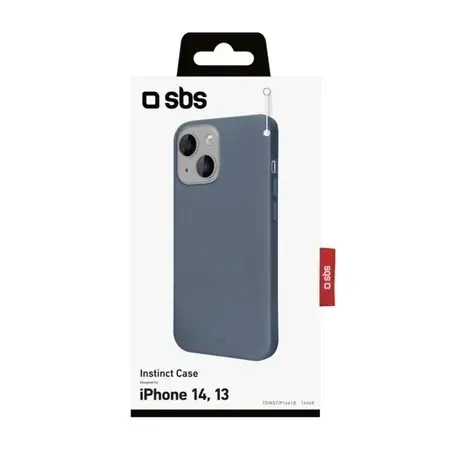 SBS Instict Back Cover Σιλικόνης iPhone 13 / iPhone 14 Blue