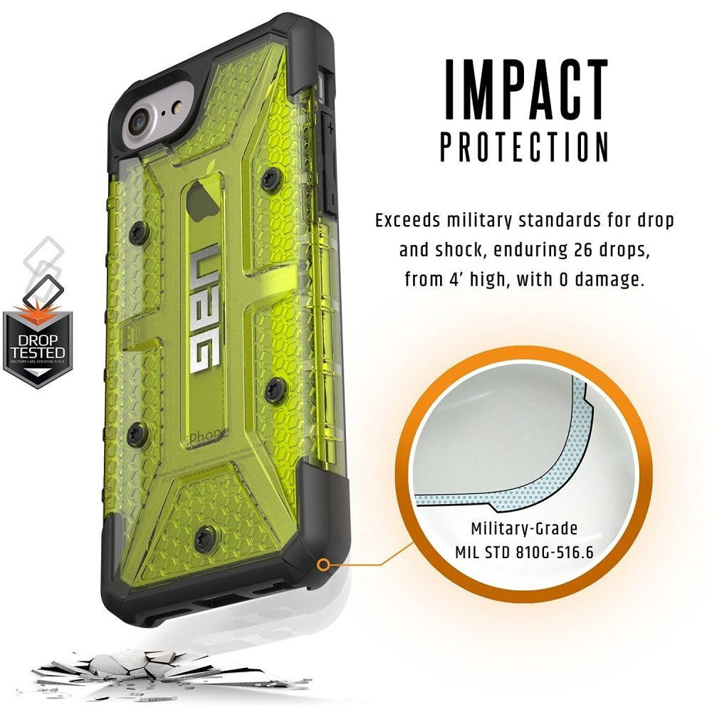 UAG Θήκη Feather-Light Composite iPhone 7 - Citron (IPH7/6S-L-CT)