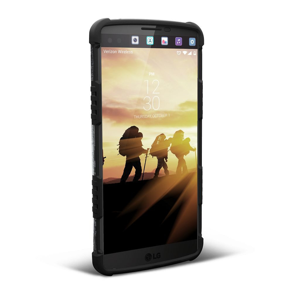 UAG Θήκη Feather-Light Composite LG V10 - Ash/Black (UAG-LGV10-ASH)