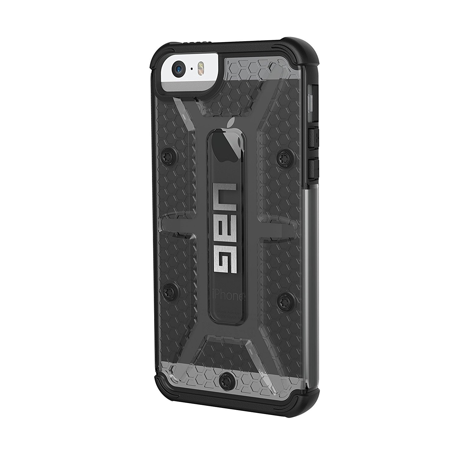 UAG Θήκη Feather-Light Composite iPhone SE/5S/5 - Ash/Black (IPHSE/5S-ASH)