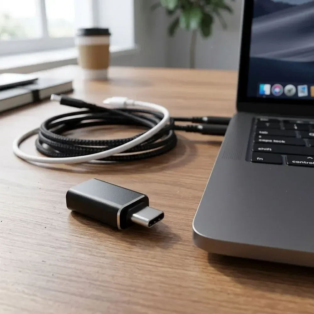 Αντάπτορας USB-A 3.0 σε Type-C Blue Star - Μαύρος