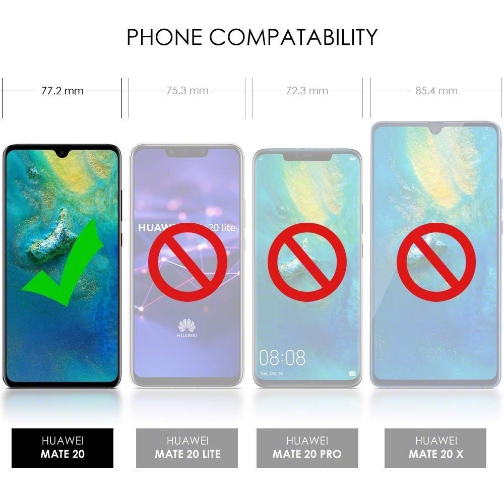 Terrapin Ανθεκτική Θήκη Double Layer Impact Huawei Mate 20 - Grey (131-083-096)