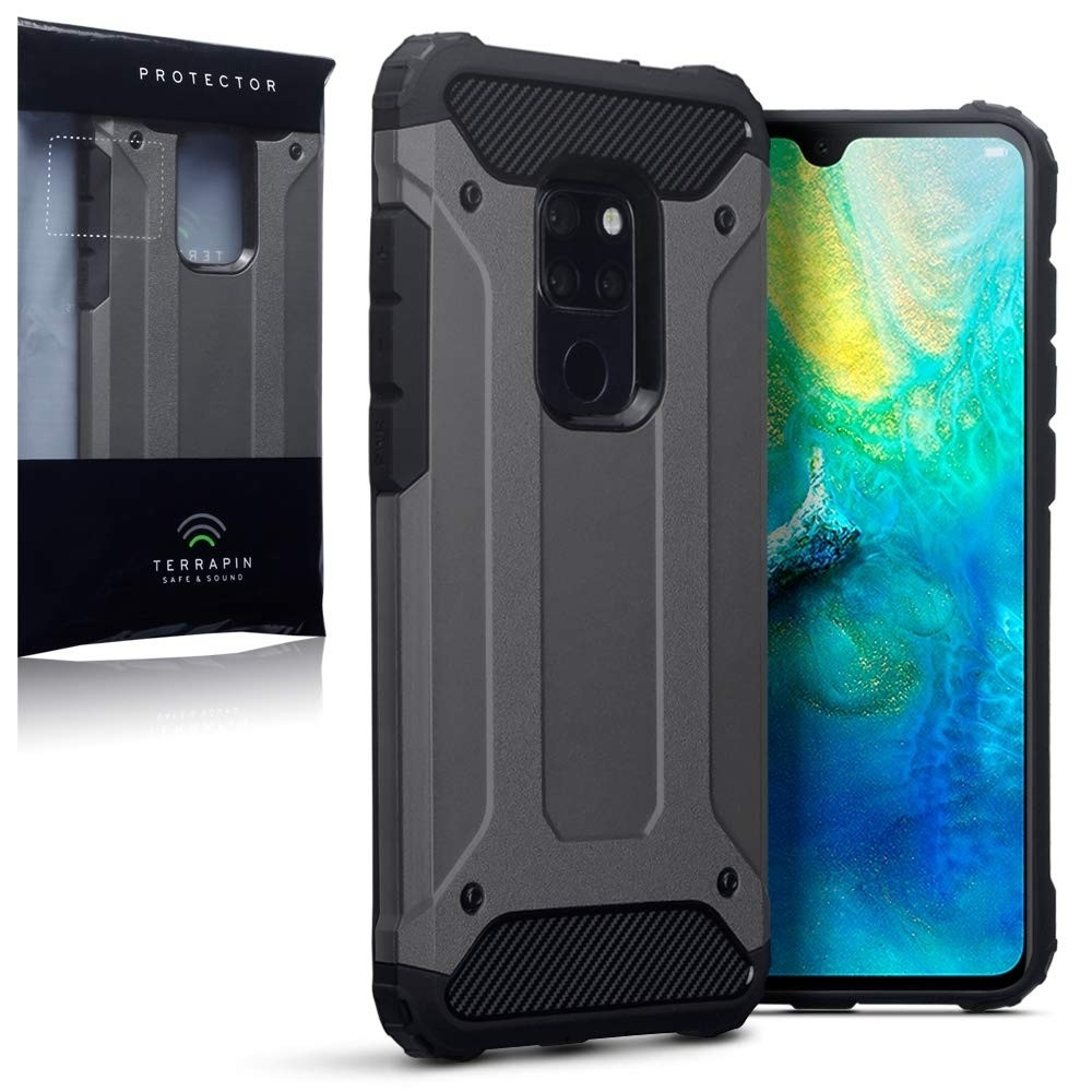 Terrapin Ανθεκτική Θήκη Double Layer Impact Huawei Mate 20 - Grey (131-083-096)