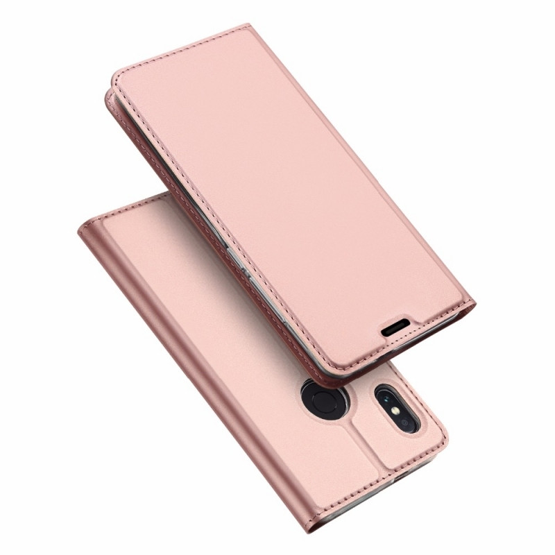 Duxducis SkinPro Flip Θήκη Xiaomi Redmi Note 5 / Redmi Note 5 Pro - Rose Gold