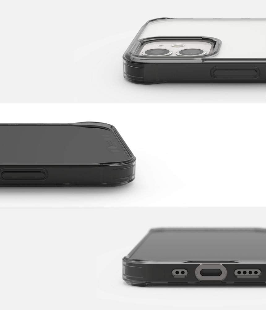 Ringke Fusion Θήκη Σιλικόνης Apple iPhone 12 mini - Smoke Black (75209)