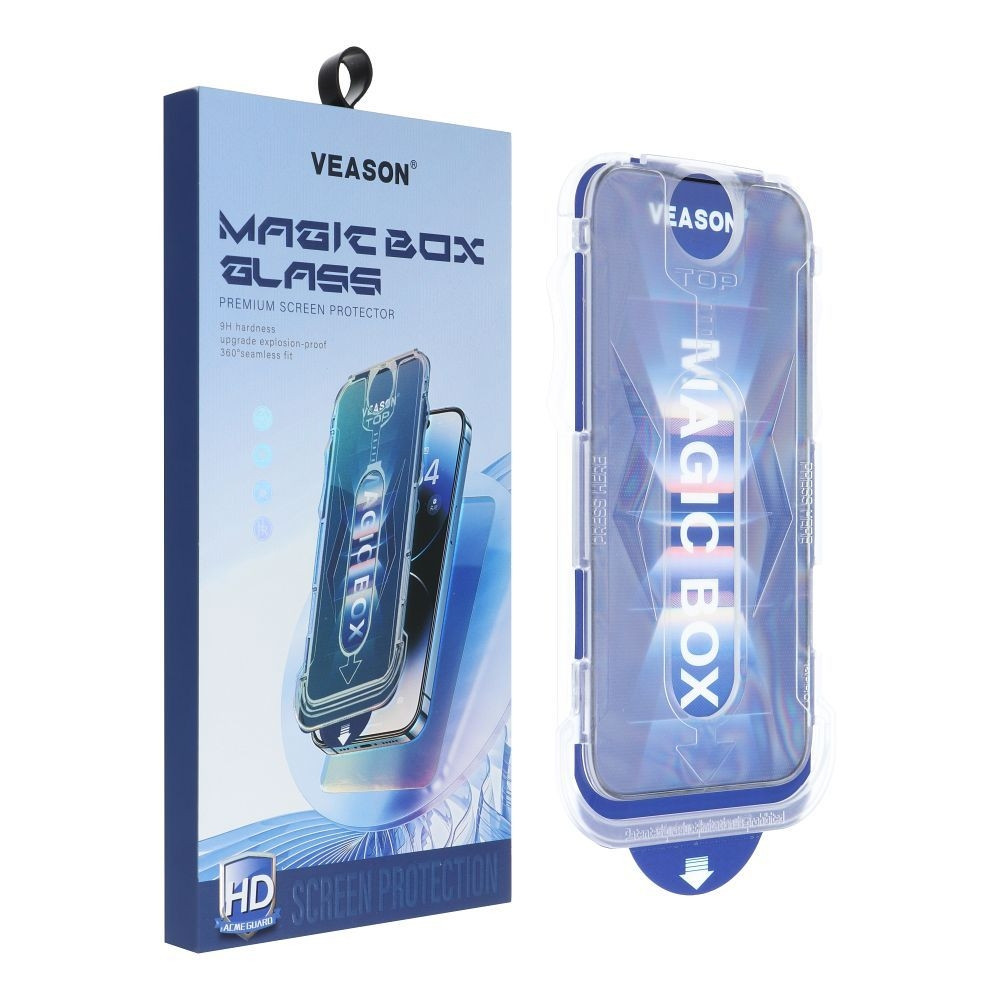 Veason 5D Full Glue 9H Tempered Glass - Αντιχαρακτικό Γυαλί Οθόνης για iPhone 11 / XR (200-110-690)