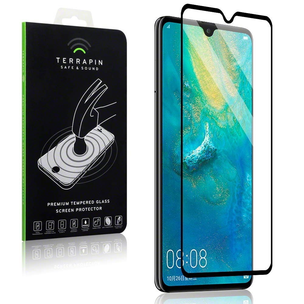 Terrapin Tempered Glass - Fullface Αντιχαρακτικό Γυάλινο Screen Protector Huawei Mate 20