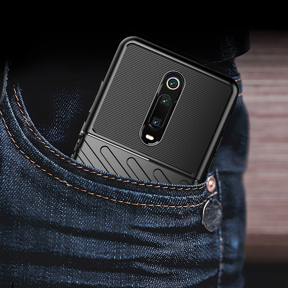 ΟΕΜ Θήκη Armored Thunder Xiaomi Mi 9T / Xiaomi Mi 9T Pro - Black (200-105-121)