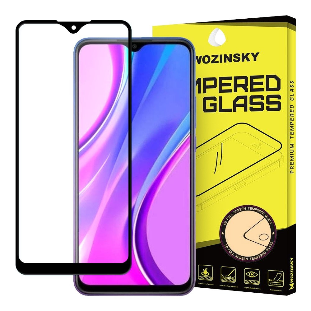 Wozinsky Full Cover Tempered Glass Full Glue Black για Xiaomi Redmi 9 (200-105-953)