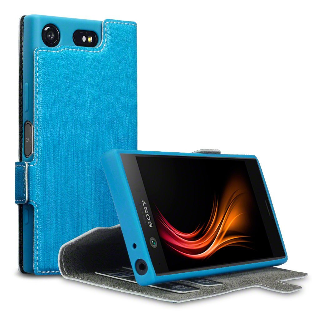 Terrapin Θήκη Πορτοφόλι Sony Xperia XZ1 Compact - Light Blue 