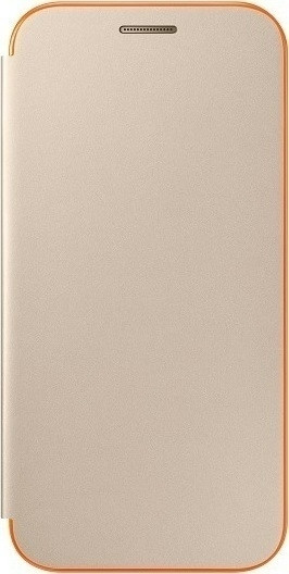 Samsung Official Θήκη Neon Flip Cover Samsung Galaxy A3 2017 - Gold (EF-FA320PFEGWW)