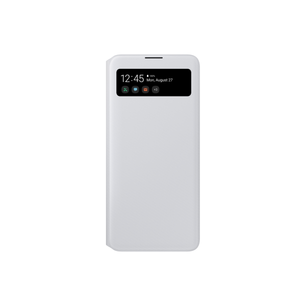 Official Samsung S-View Wallet Θήκη Samsung Galaxy A71 - White