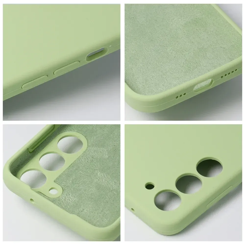 Roar Cloud Skin Premium Εύκαμπτη Θήκη Προστασίας Σιλικόνης για Samsung Galaxy A57 5G (Light Green)